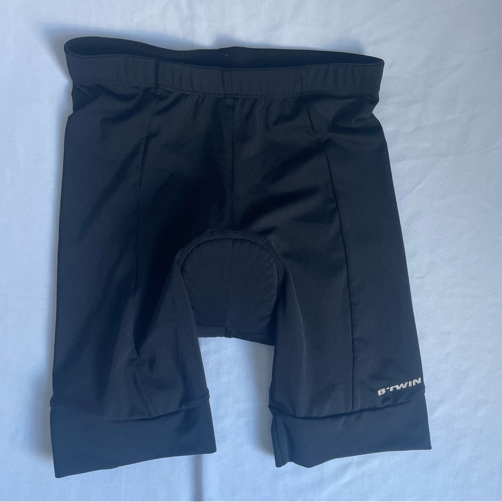 Kids Black Cycling Shorts